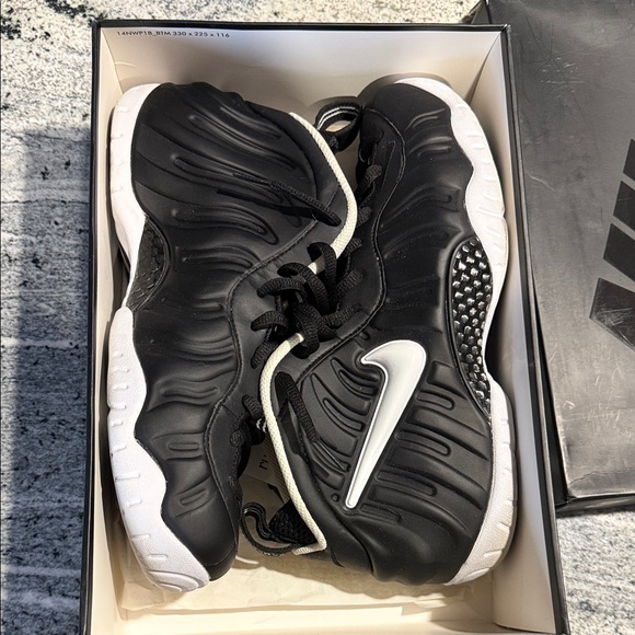 Nike “Dr Doom” Men’s Black and White Foamposites main image 5